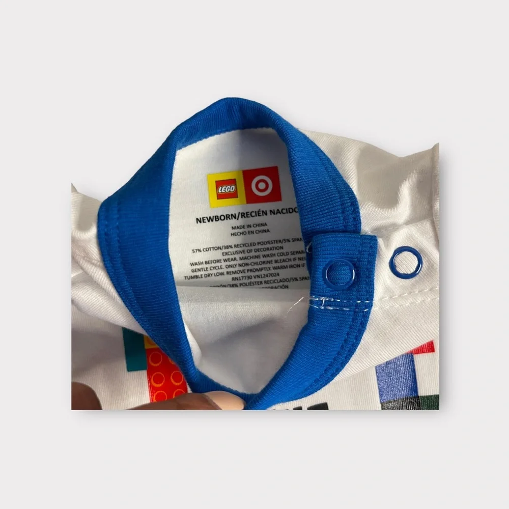 Lego Collection x Target Build The Future Graphic Long Sleeve Onesie
